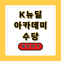 K뉴딜 아카데미 수당